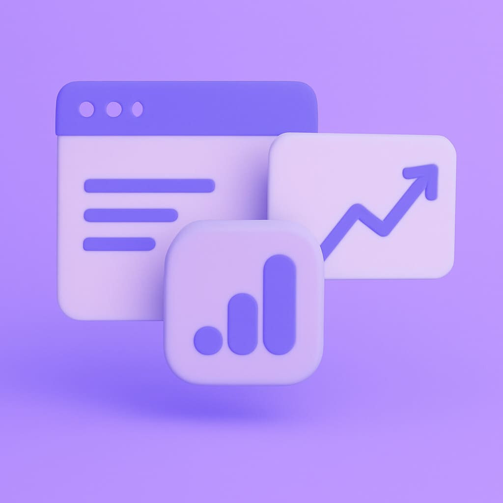 Google Analytics integration and performance tracking