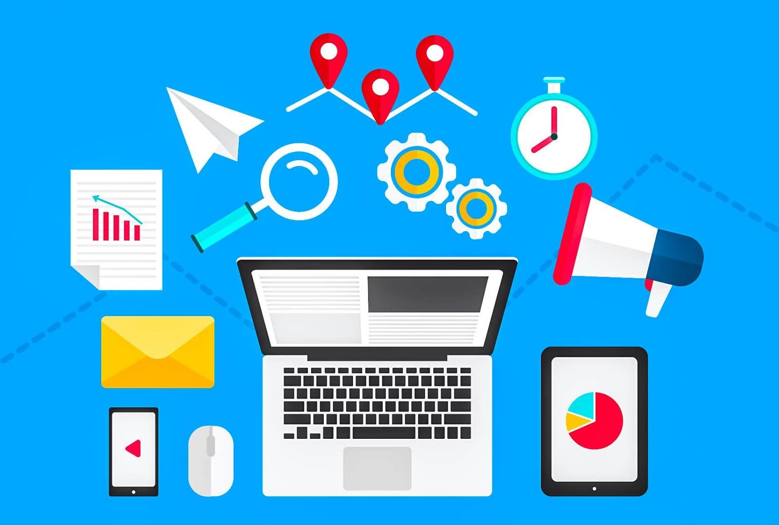 Продвижение сайта с оплатой за лид illustration